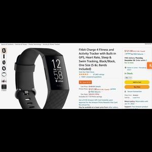 Fitbit Charge 4 + 17 bands